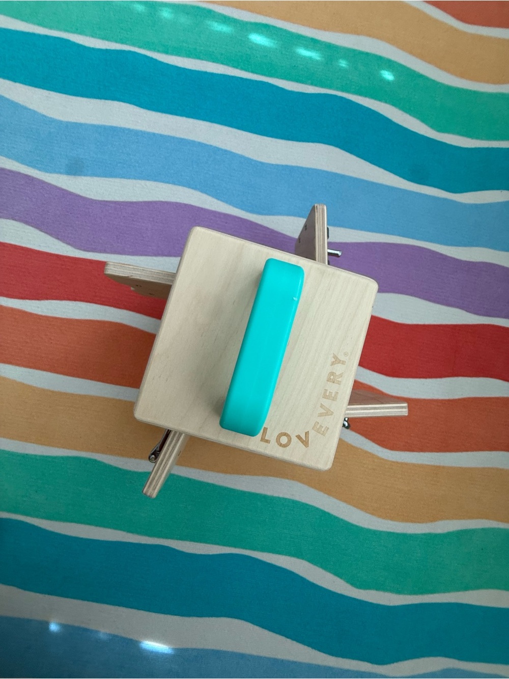 Wooden Lock Box Toy - Educational Fine Motor Activity - Picture 3 of 4